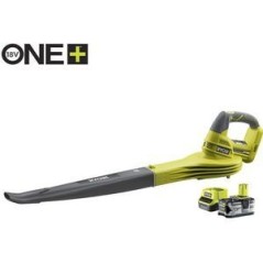 Ryobi RBL1820S40F 18V Leaf Blower - Powerful, Lightweight, and Efficient with 1x4Ah Battery - Model 4892210169808